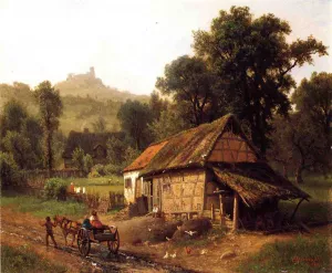In the Foothills by Oil Painting Reproduction