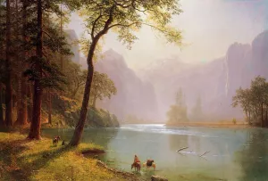Kern's River Valley, California by Oil Painting Reproduction