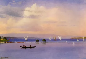 On the Lake by Oil Painting Reproduction