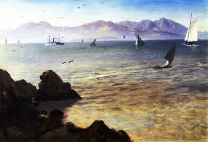 San Francisco Bay by Albert Bierstadt Oil Painting Reproduction