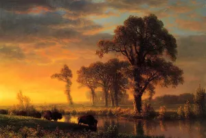 Western Kansas by Oil Painting Reproduction