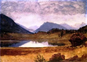 Wind River Country 2 by Oil Painting Reproduction